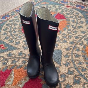 Hunter Black Rain Boots